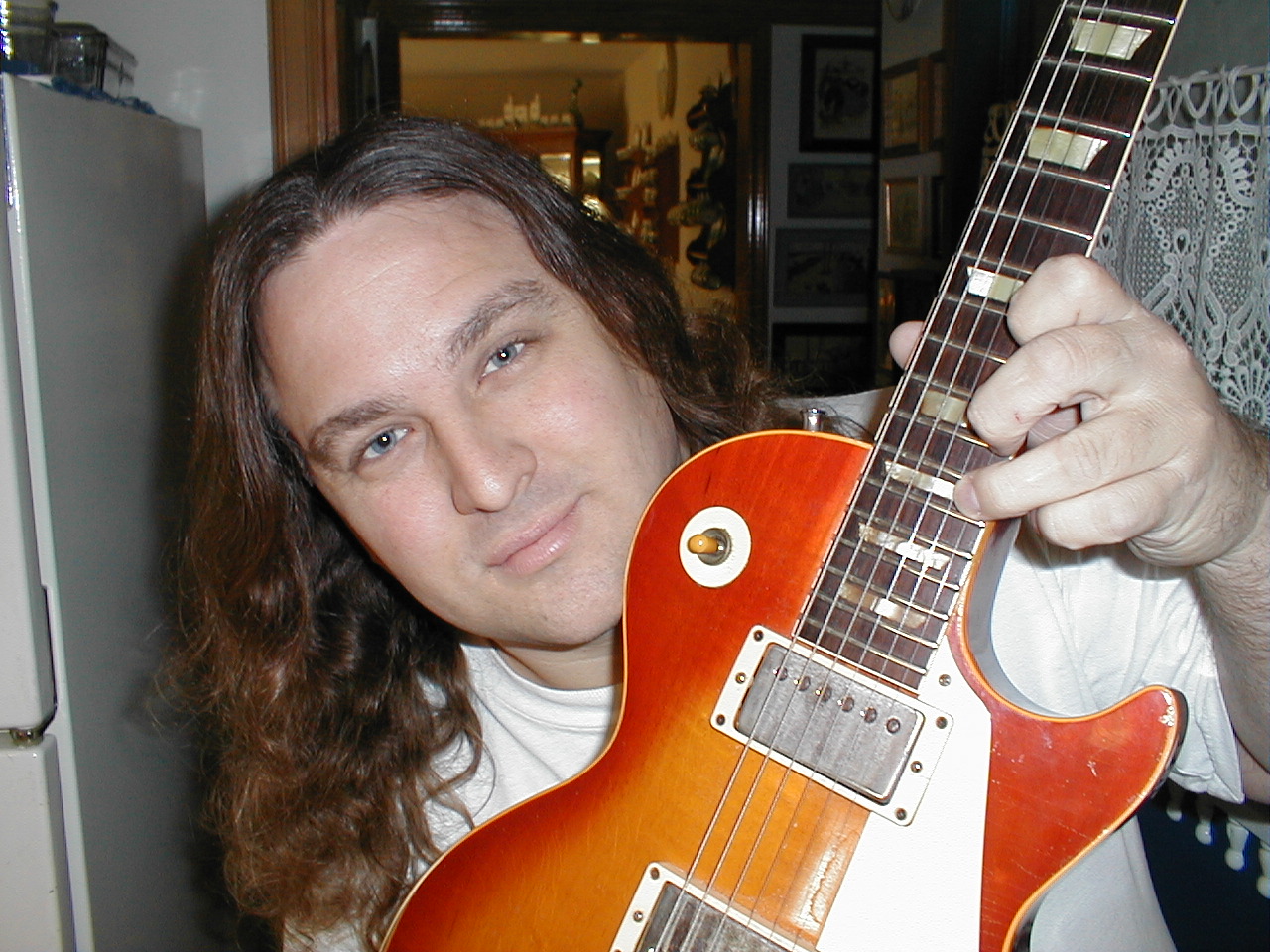 Dave with 1959 Gibson Les Paul Standard